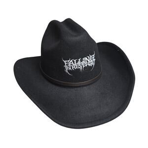 Falling in Reverse SIGNED Ronnie Radke Auto’d Cowboy Hat Official Merch Rare